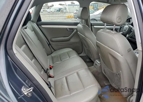 2008 Audi A4 2.0T from USA, damaged, VIN WAUAF78E68A134669